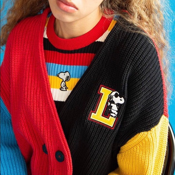 Lazy Oaf x Snoopy Varsity Cardigan - Picture 6 of 6